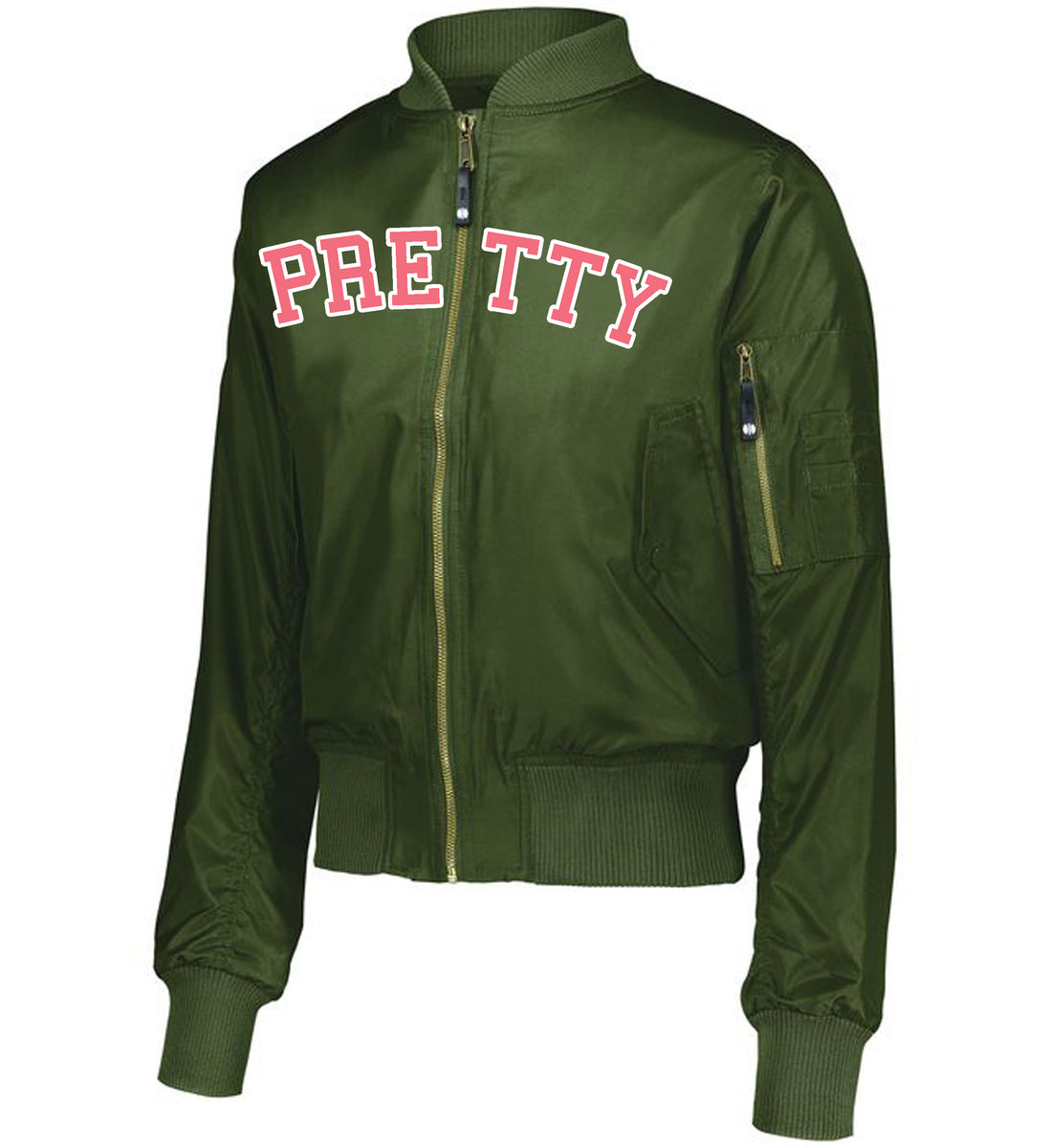 Pretty green shop bomber jacket