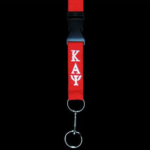 G1805-1-KAPPA ALPHA PSI WOVEN LANYARD W BREAK AWAYM 350