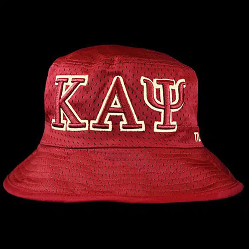 G1945C-KAPPA ALPHA PSI  EMBROIDERED HAT CRIMSON_CREAM 850