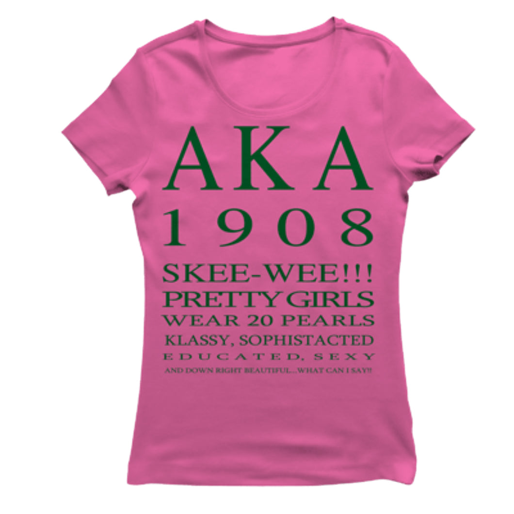 Alpha Kappa Alpha ALL I SEE T-shirt