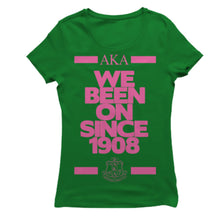 Load image into Gallery viewer, Alpha Kappa Alpha BEEN ON T-shirt