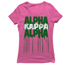 Load image into Gallery viewer, Alpha Kappa Alpha BLEED T-shirt