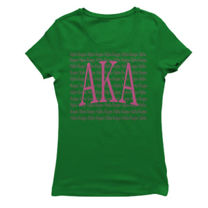 Alpha Kappa Alpha COLLAGE T-shirt