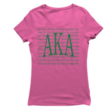 Load image into Gallery viewer, Alpha Kappa Alpha COLLAGE T-shirt