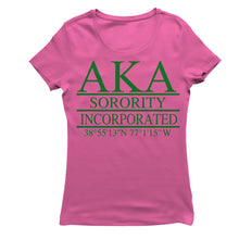 Load image into Gallery viewer, Alpha Kappa Alpha COORDINATES T-shirt