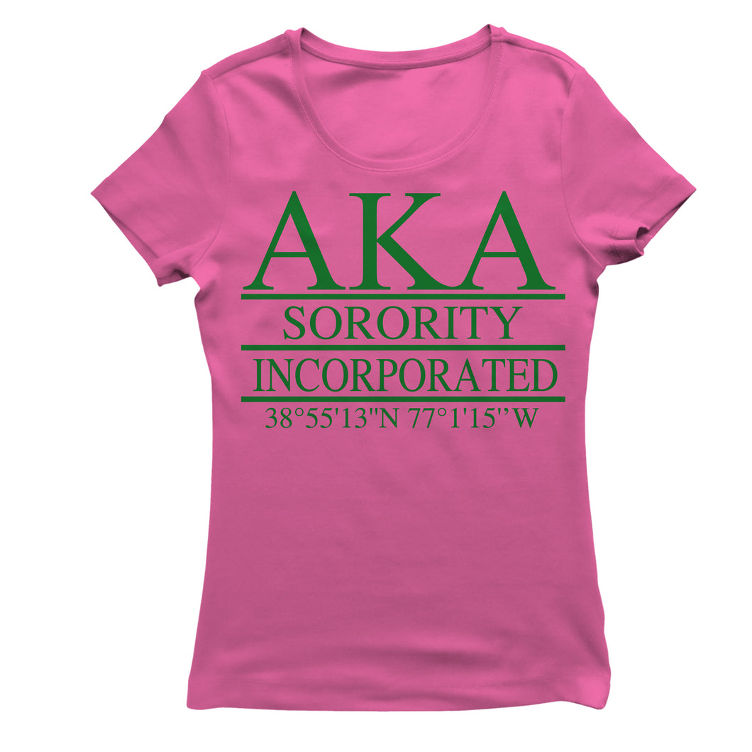 Alpha Kappa Alpha COORDINATES T-shirt