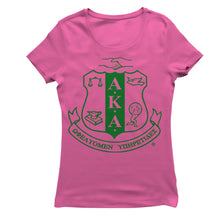 Load image into Gallery viewer, Alpha Kappa Alpha CREST T-shirt