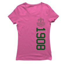 Load image into Gallery viewer, Alpha Kappa Alpha CREST YEAR VERT T-shirt