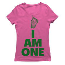 Load image into Gallery viewer, Alpha Kappa Alpha I AM ONE T-shirt