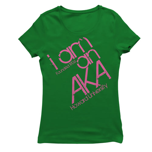 Alpha Kappa Alpha WHO AM I T-shirt