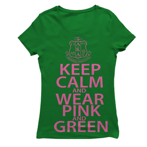 Alpha Kappa Alpha KEEP CALM T-shirt