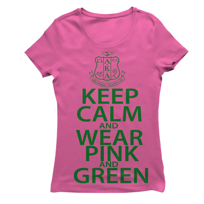 Alpha Kappa Alpha KEEP CALM T-shirt