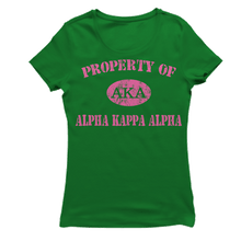 Load image into Gallery viewer, Alpha Kappa Alpha PROPERTY OF VINTAGE T-shirt