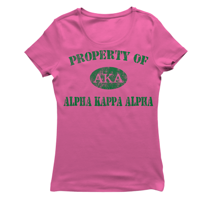Alpha Kappa Alpha PROPERTY OF VINTAGE T-shirt