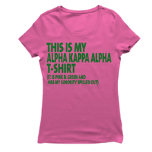 Load image into Gallery viewer, Alpha Kappa Alpha THIS IS MY T-shirt