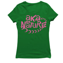 Load image into Gallery viewer, Alpha Kappa Alpha BY NATURE T-shirt