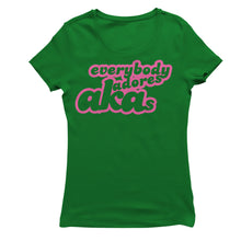 Load image into Gallery viewer, Alpha Kappa Alpha EVERYBODY HATES T-shirt
