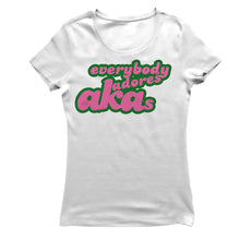Load image into Gallery viewer, Alpha Kappa Alpha EVERYBODY HATES T-shirt