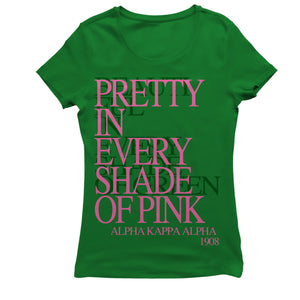 Alpha Kappa Alpha BEAUTIFUL SINCE T-shirt