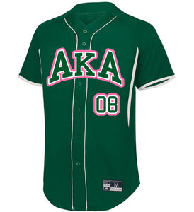 Alpha Kappa Alpha Grizzly-Game7 Baseball Jersey