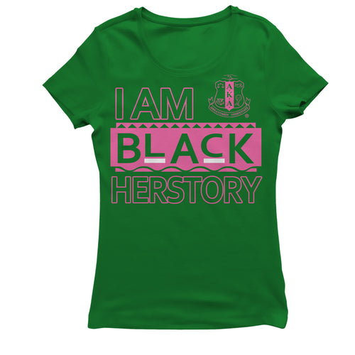 Alpha Kappa Alpha I AM BLACK HISTORY T-shirt