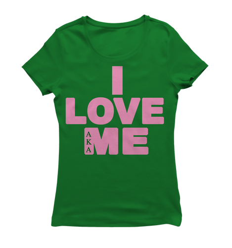 Alpha Kappa Alpha I LOVE ME T-shirt