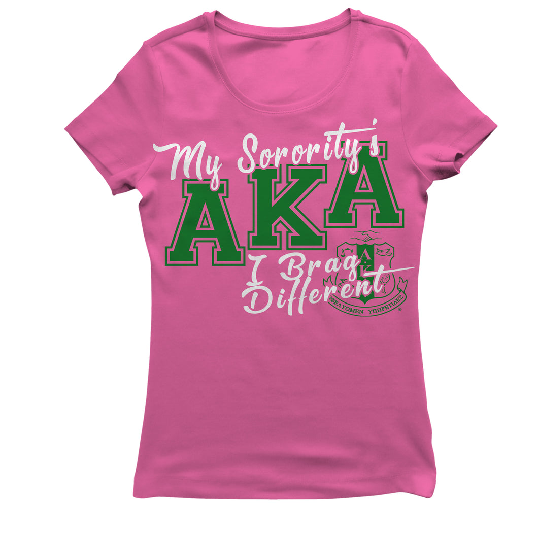 Alpha Kappa Alpha BRAG DIFFERENT T-shirt