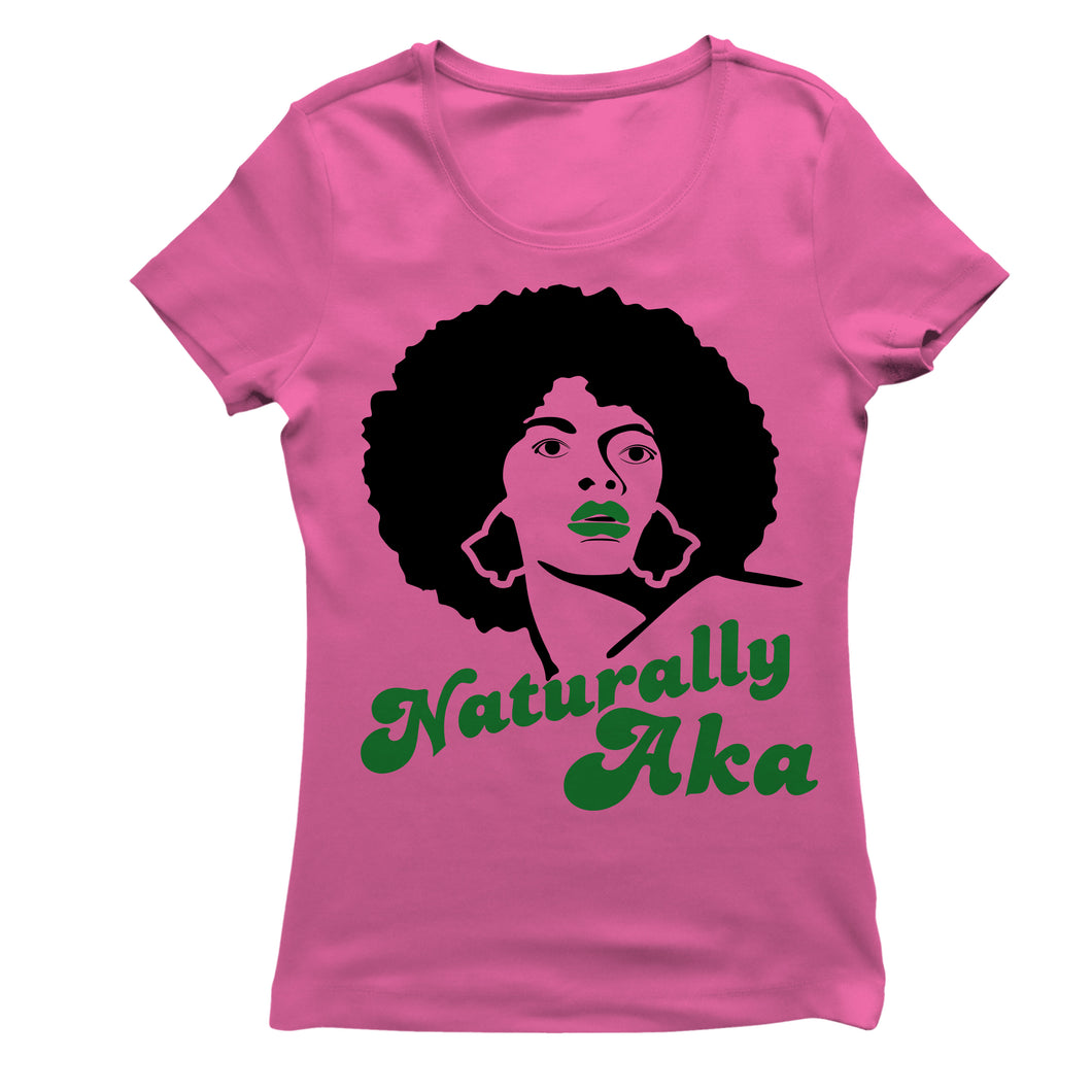Alpha Kappa Alpha AFRO LADY T-shirt