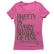 Load image into Gallery viewer, Alpha Kappa Alpha BEAUTIFUL SINCE T-shirt