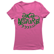 Load image into Gallery viewer, Alpha Kappa Alpha BY NATURE T-shirt