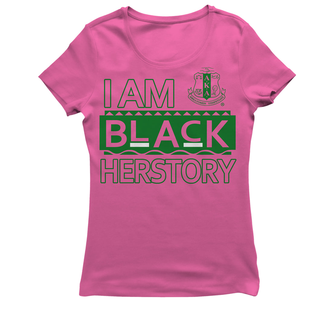 Alpha Kappa Alpha I AM BLACK HISTORY T-shirt