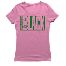 Load image into Gallery viewer, Alpha Kappa Alpha UNAP-BLACK T-shirt