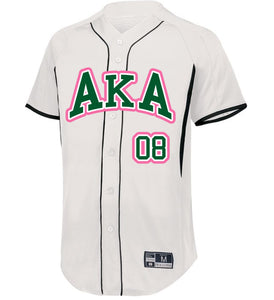 Master-Alpha Kappa Alpha Grizzly-Game7 Baseball Jersey