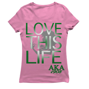 Alpha Kappa Alpha BOUT THIS LIFE T-shirt