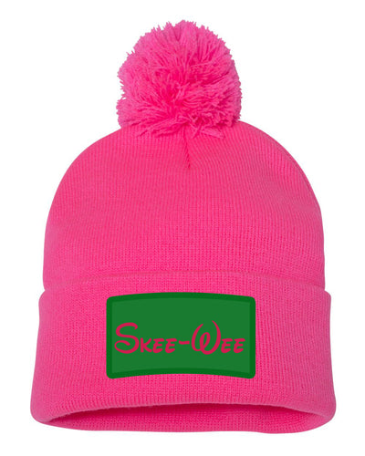 Alpha Kappa Alpha Pom Pom Beanie