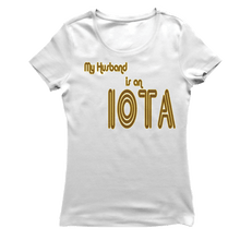 Load image into Gallery viewer, Iota Phi Theta HUSBAND IS T-shirt