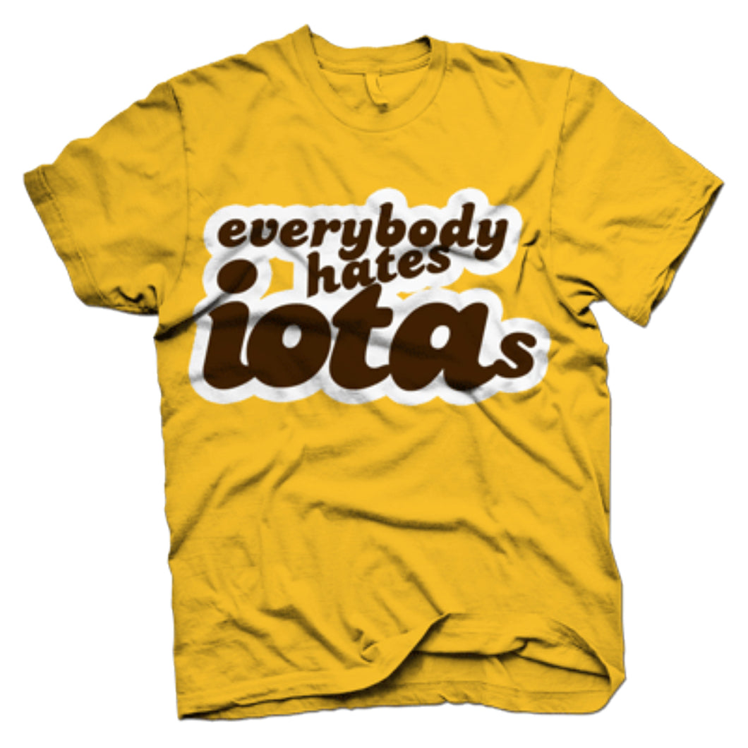 Iota Phi Theta EVERYONE HATES T-shirt