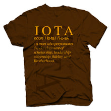 Load image into Gallery viewer, Iota Phi Theta Definition T-shirt
