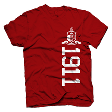 Load image into Gallery viewer, Kappa Alpha Psi CREST YEAR VERT T-shirt