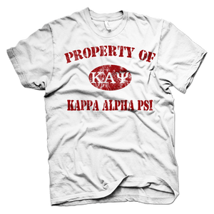 Kappa Alpha Psi PROPERTY OF VINTAGE T-shirt