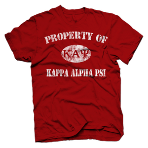Kappa Alpha Psi PROPERTY OF VINTAGE T-shirt