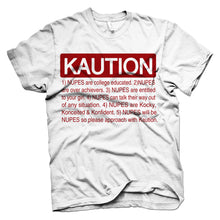 Load image into Gallery viewer, Kappa Alpha Psi CAUTION T-shirt