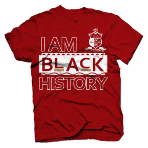 Kappa Alpha Psi I AM BLACK HISTORY T-shirt
