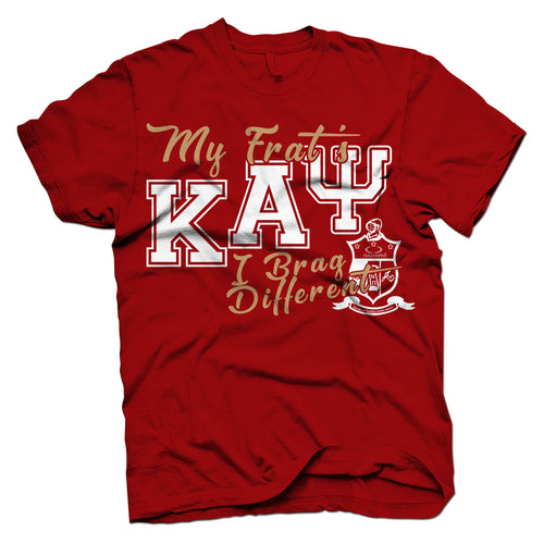 Kappa Alpha Psi Chapter 51 BRAG DIFFERENT T-shirt