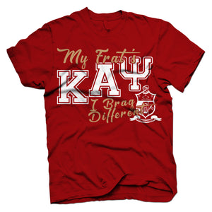 Kappa Alpha Psi BRAG DIFFERENT T-shirt