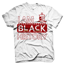Load image into Gallery viewer, Kappa Alpha Psi I AM BLACK HISTORY T-shirt