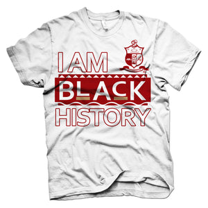 Kappa Alpha Psi I AM BLACK HISTORY T-shirt