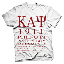 Load image into Gallery viewer, Kappa Alpha Psi ALL I SEE T-shirt