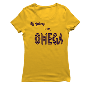 Omega Psi Phi HUSBAND IS T-shirt
