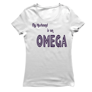 Omega Psi Phi HUSBAND IS T-shirt